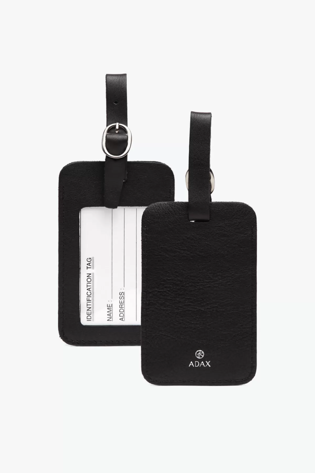 Dame Adax Rejse | Kufferter-Sesto Suitcase Tag Asmus Black